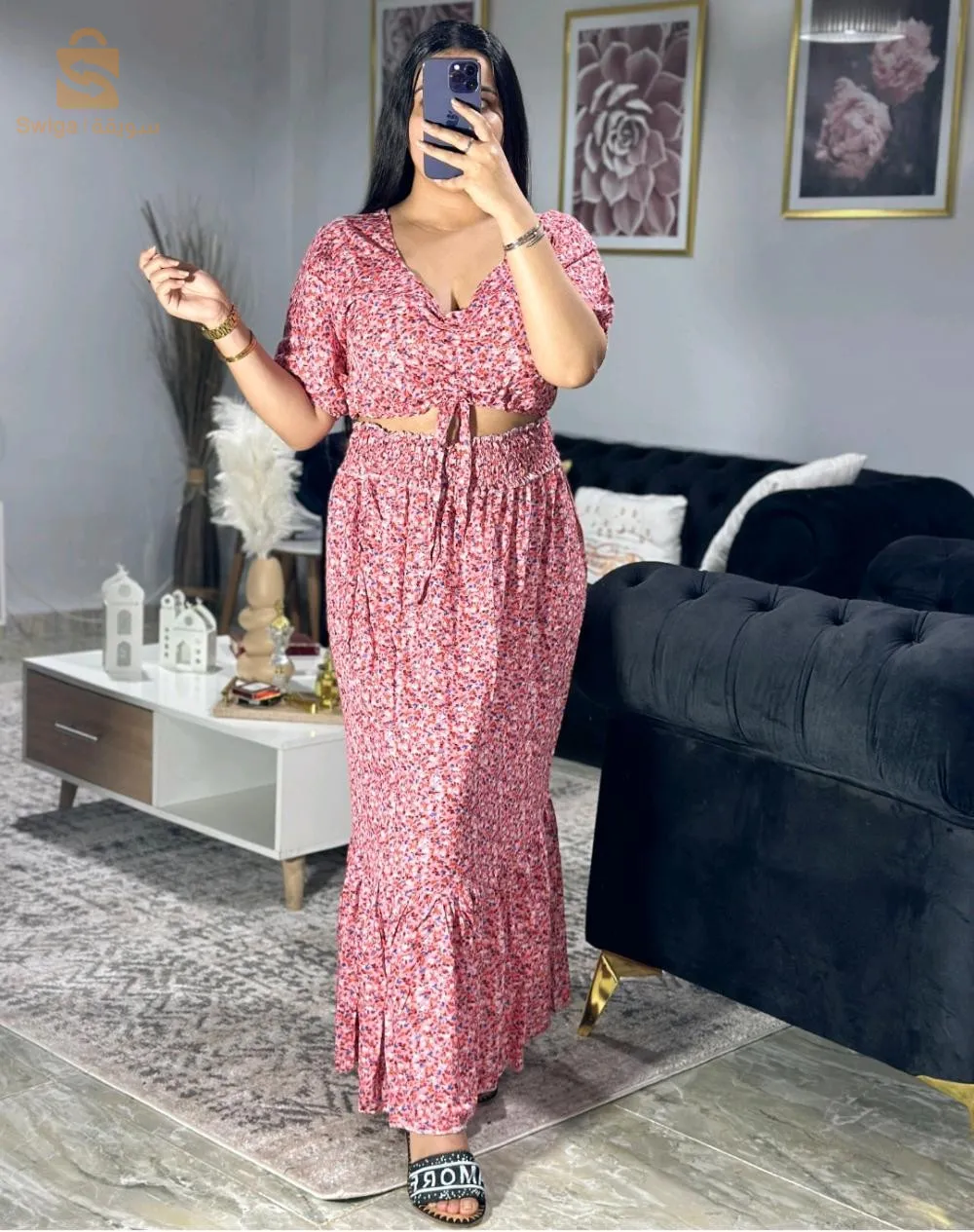 Ensemble gitane jupe et brassière