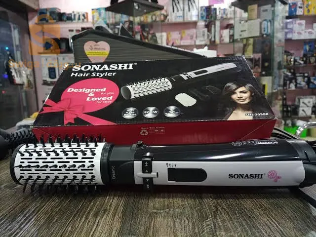 Brosse Chauffante Rotative Sonashi SHS-2058R$🤍🤍