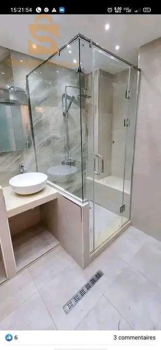 تركيب زجاج المحلات والحمامات