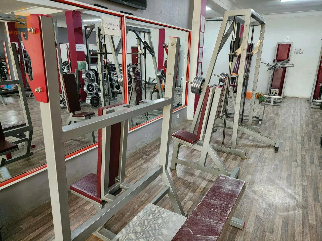 للبيع صالة كمال الاجسام مستعملة شابة من نهارك خدام 
لي مهتم يراسلني