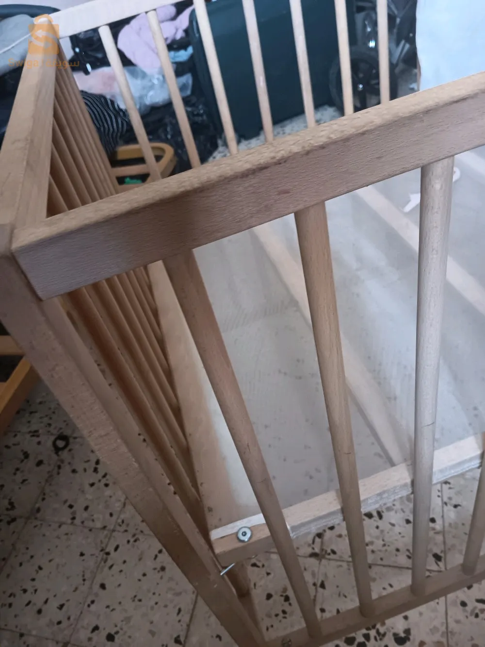 سرير أطفال  bois être