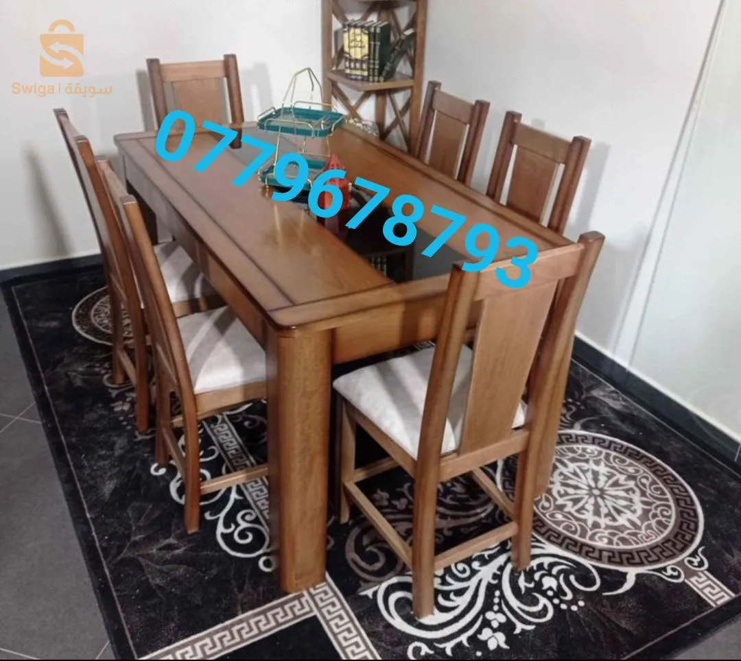 Table salle à manger 6 chaises être produit local En bois hêtre  🤩🤩