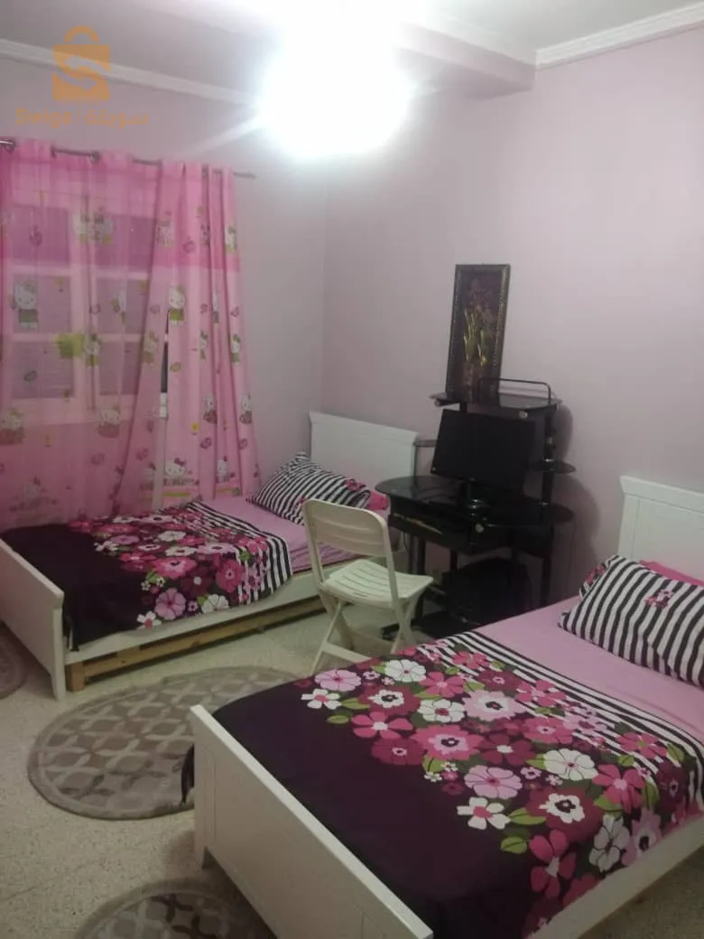 شقةF4 للكراء باليوم أو الاسبوع