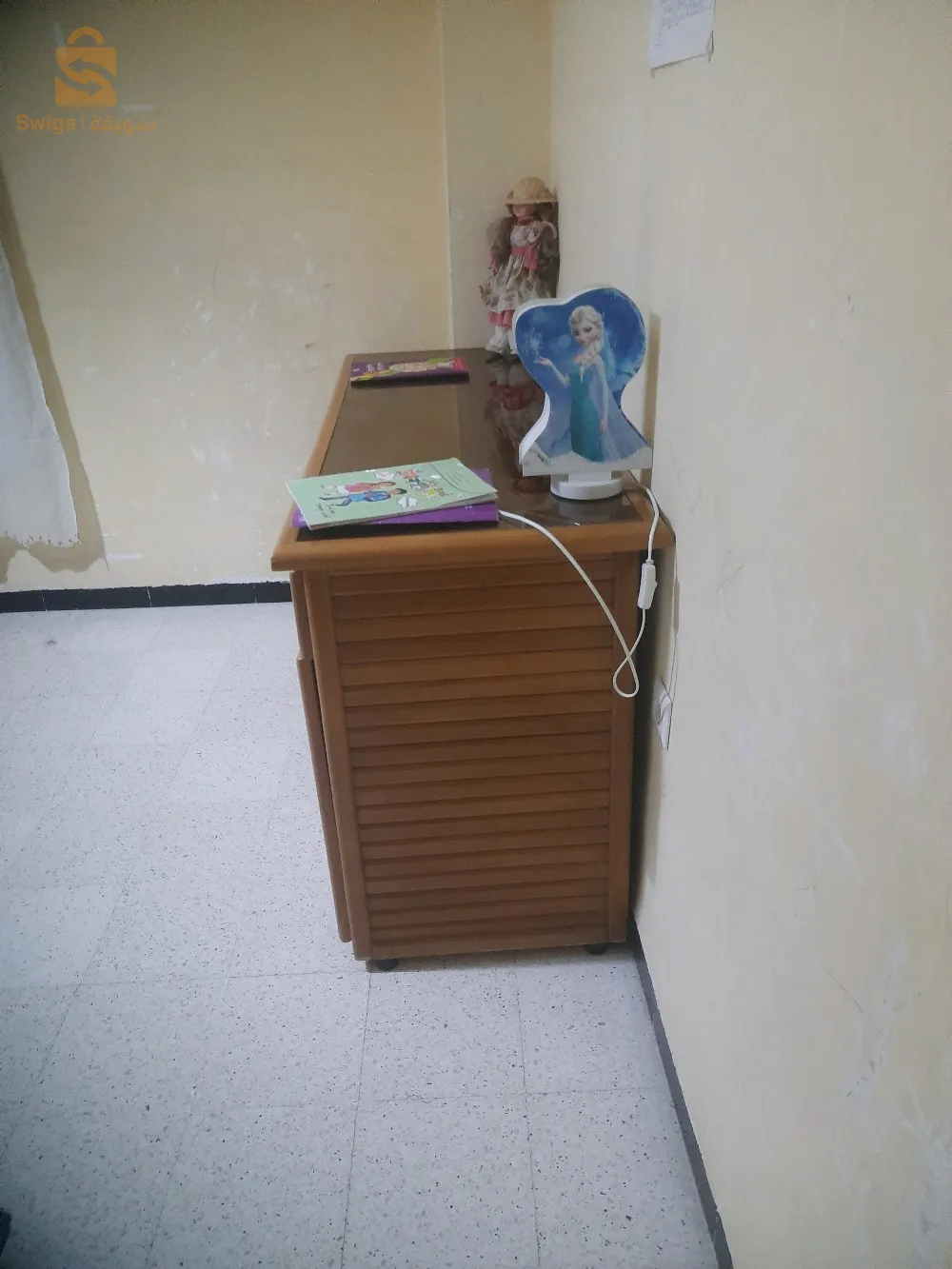 bureau en hêtre 1m80