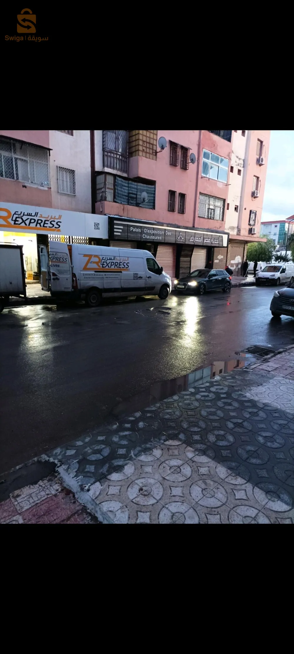 للبيع محل بالعلمة مساحته 11 متر مربع خلف فندق الريف توال مسجد الامام الشافعي جاي في الكارطي الجديد تاع الصباط جملة 0558569285