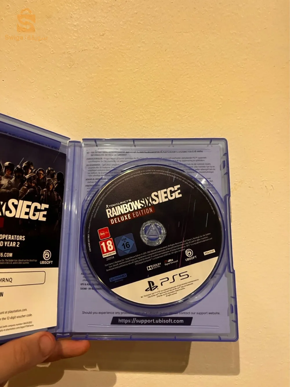 jeux rainbowsix ps5 bon état