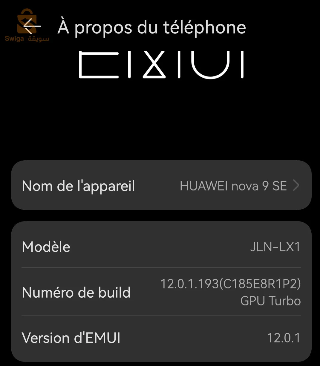 Huawei Nova 9se avender