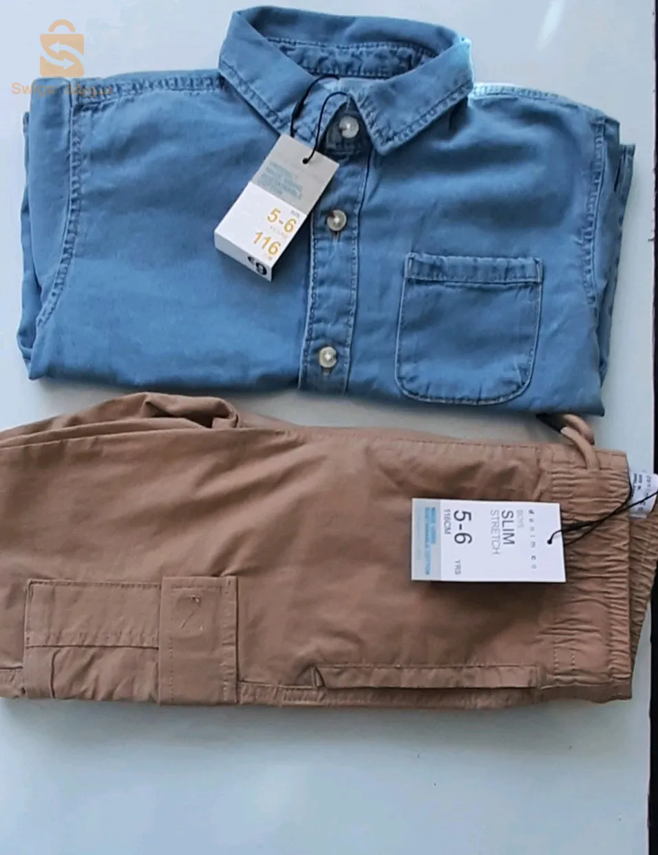 chemise et pantalon 6 ans