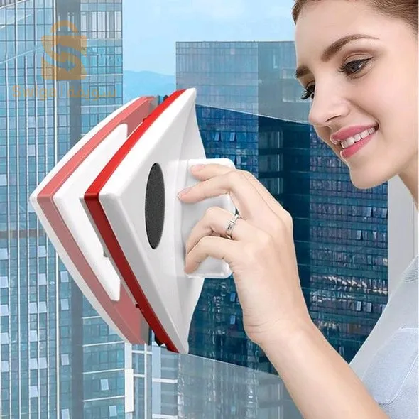 ماسحة نوافذ مغناطيسية لتنظيف الواجهات الزجاجية