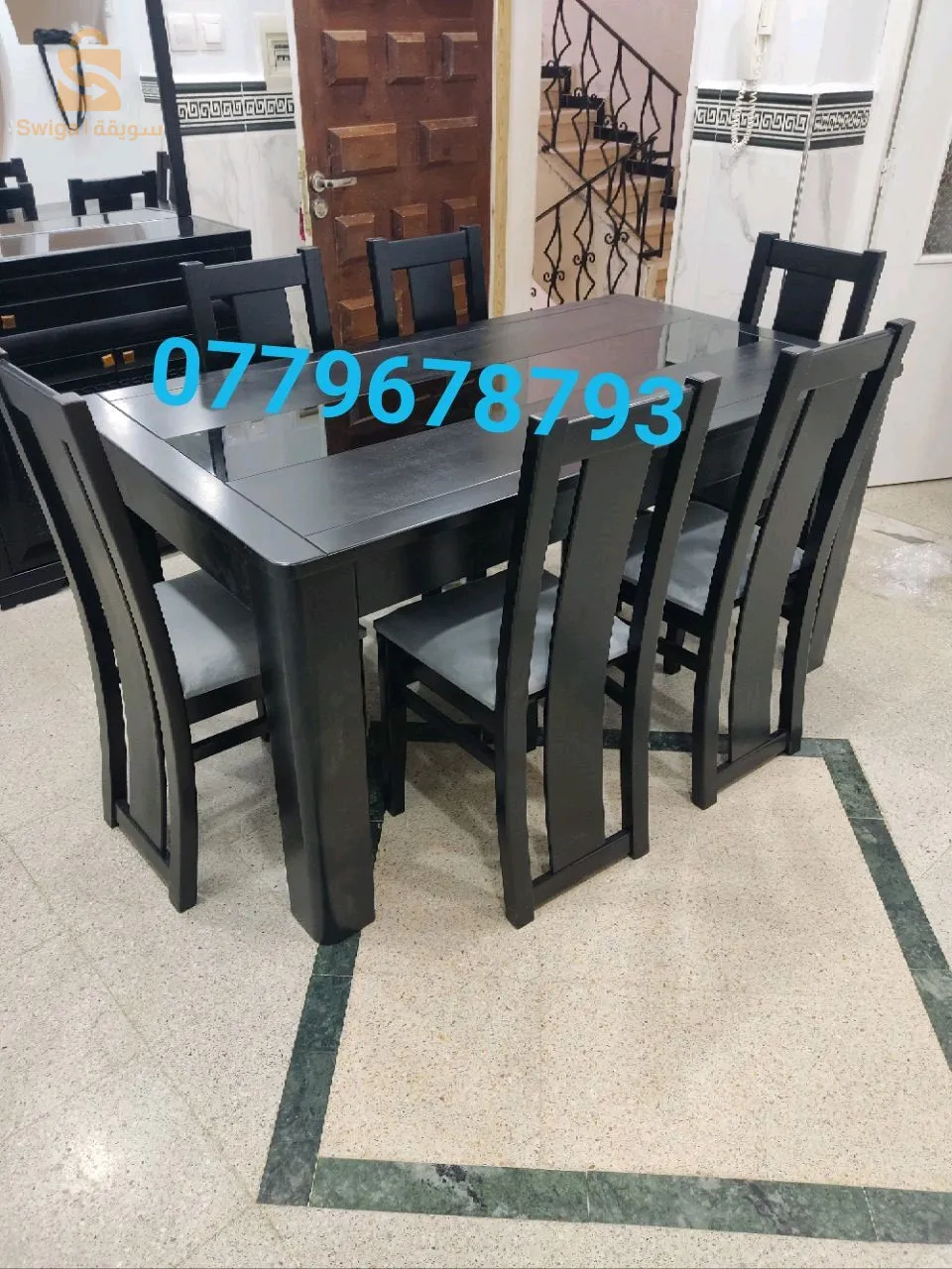 Table salle à manger 6 chaises être produit local En bois hêtre  🤩🤩