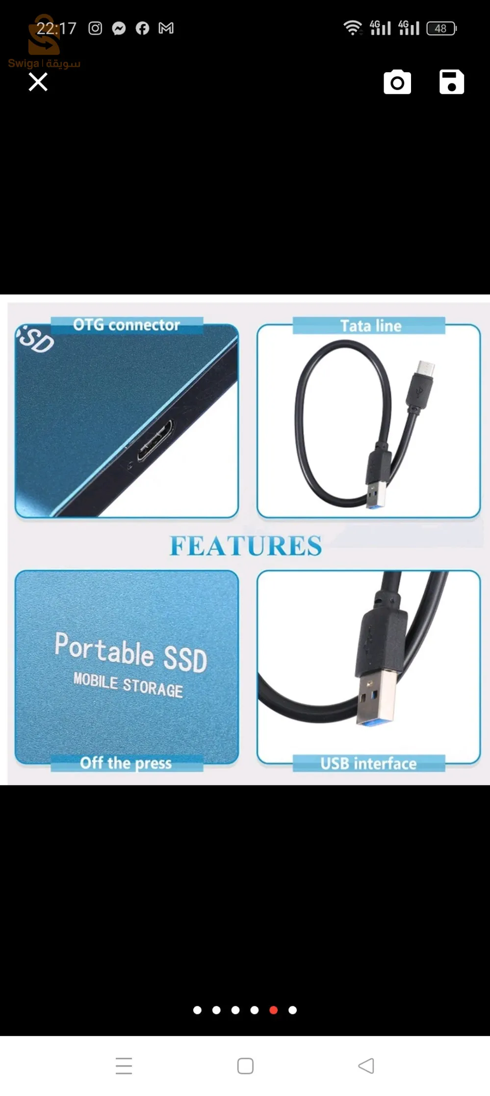disque dur externe ssd 2T tel 0660139154 Oran
