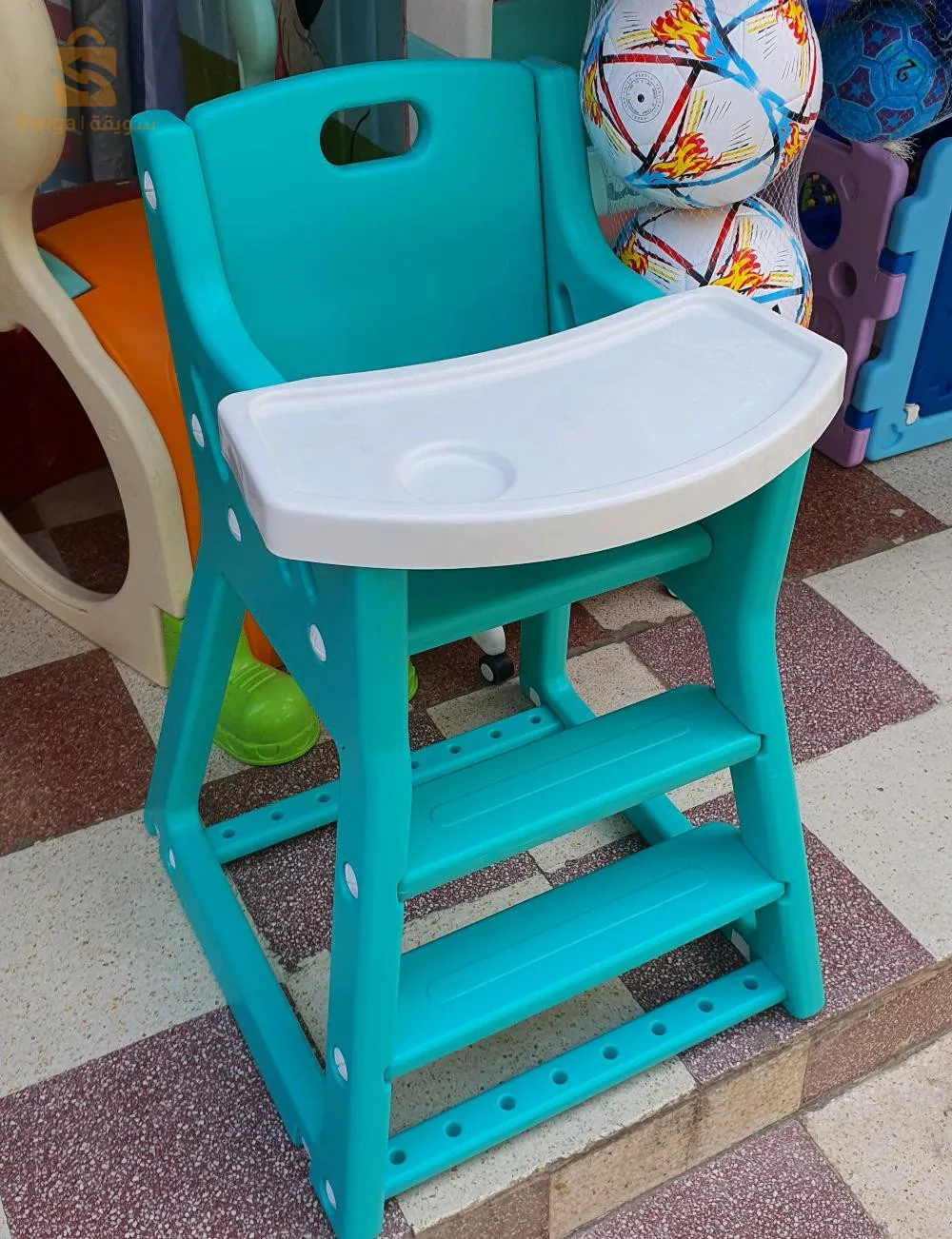Ferdi plast children's high chair