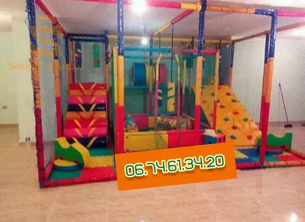 ترامبولين، غرف العاب وماناج. Trampoline, soft play& manege