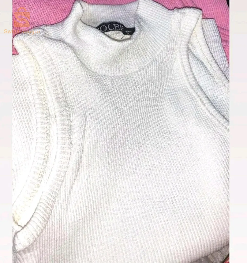 Basic crop top made in turkey