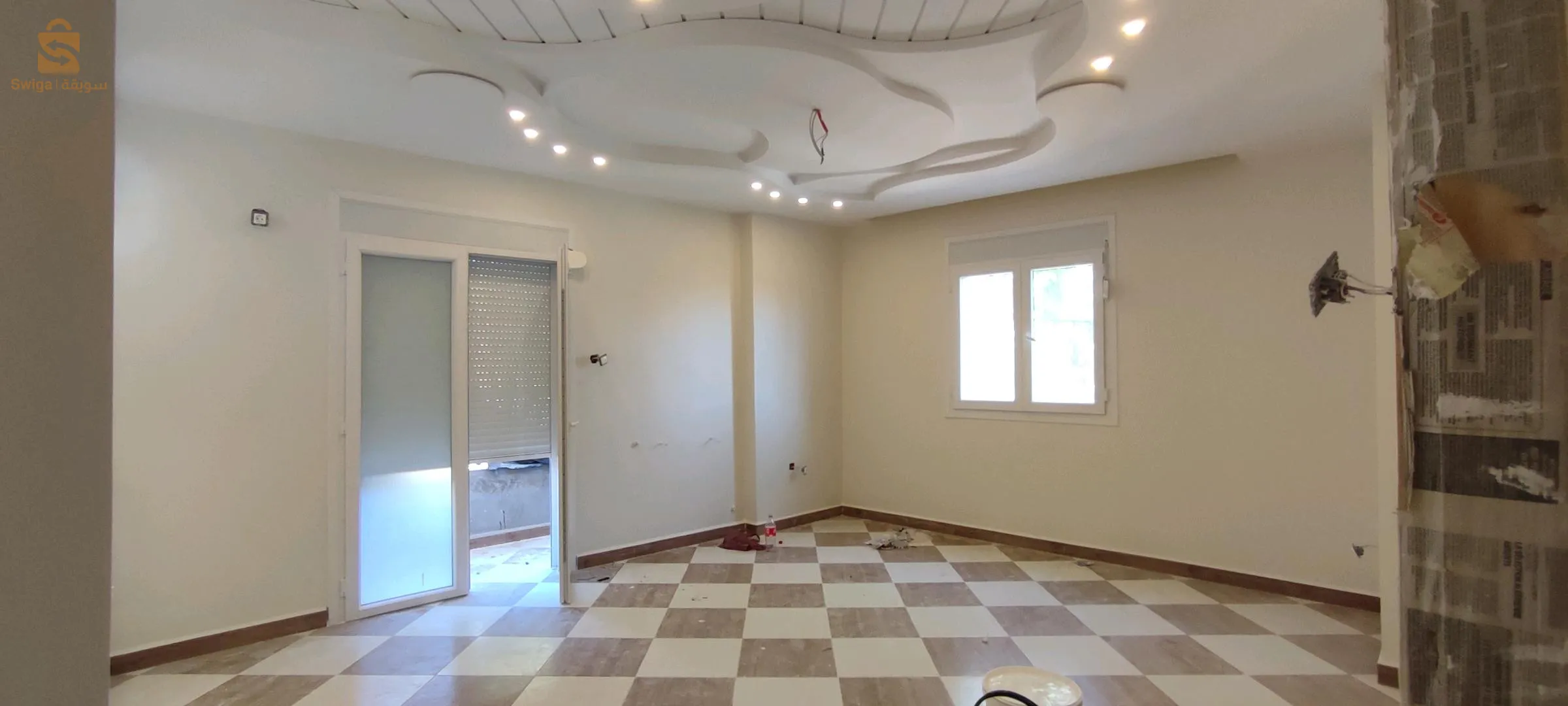 tout les décorations intérieures placoplâtre et la peinture