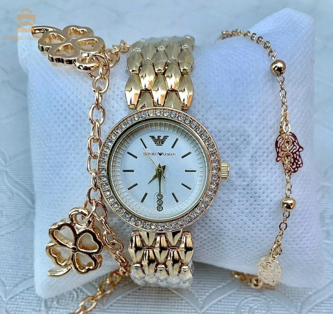 Montre femme+ deux bracelets