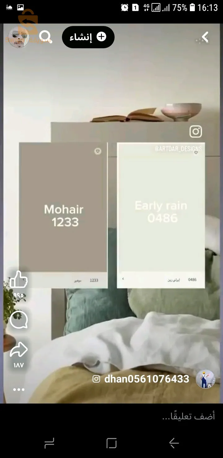دهن ودكورات المنازل