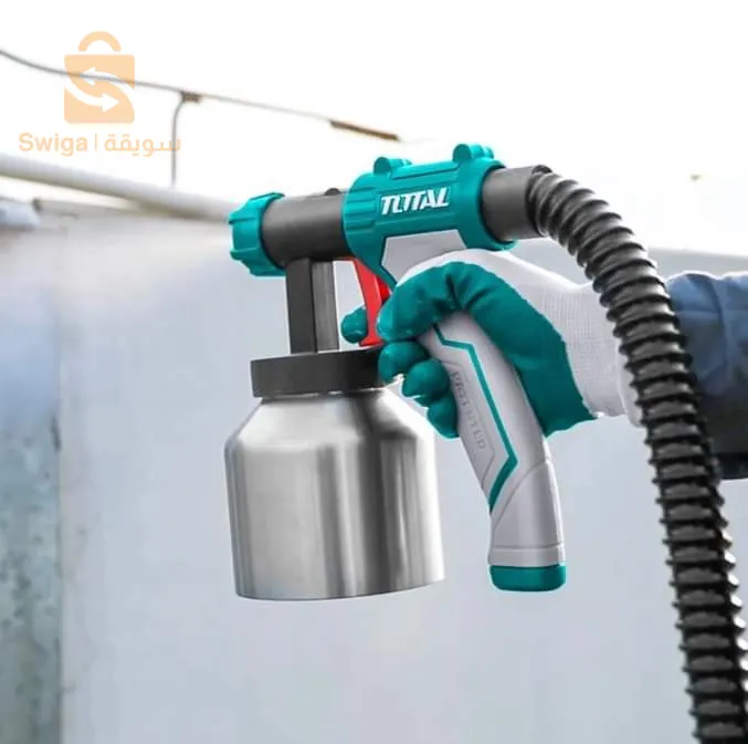 pistolet à peinture TOTAL 550W INOX