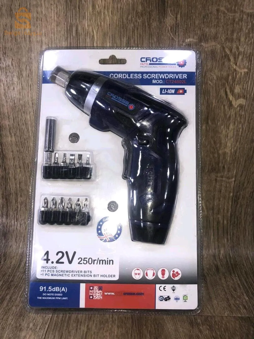 Visseuse Tournevis à Batterie 4.2V CROSSE$🤍🤍