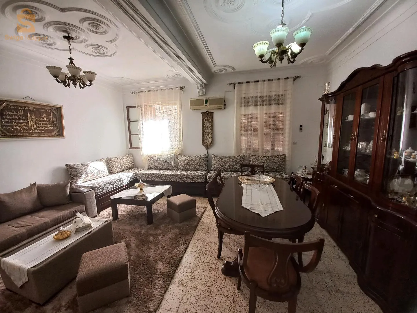 vend F3 avec meuble a Douaouda avec Acte