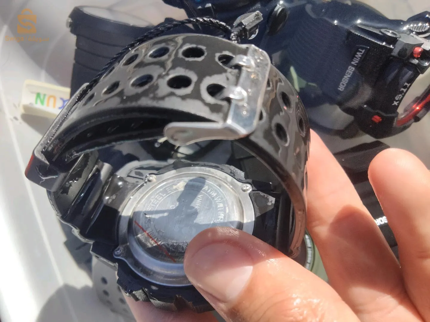 .ساعة رياضية مقاومة للماء🌊🌊