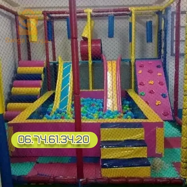 ترامبولين، غرف العاب وماناج. Trampoline, soft play& manege
