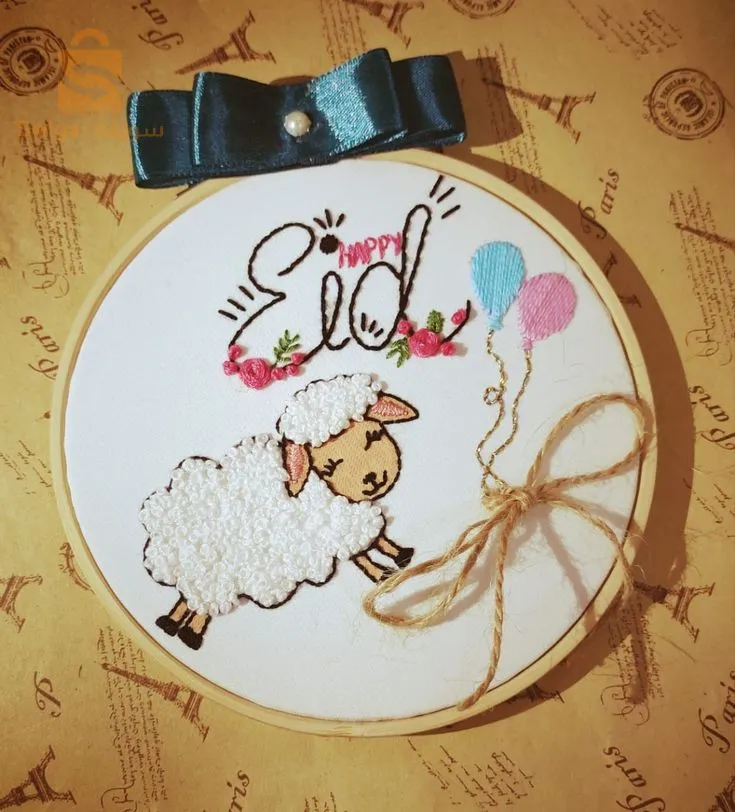 طارة مطرزة باليد