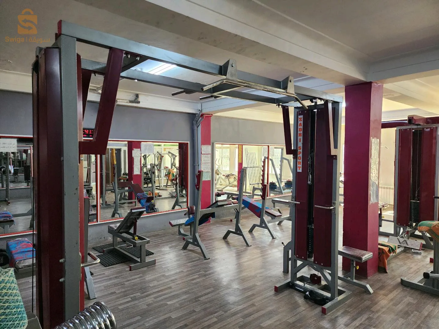 salle de sport complète