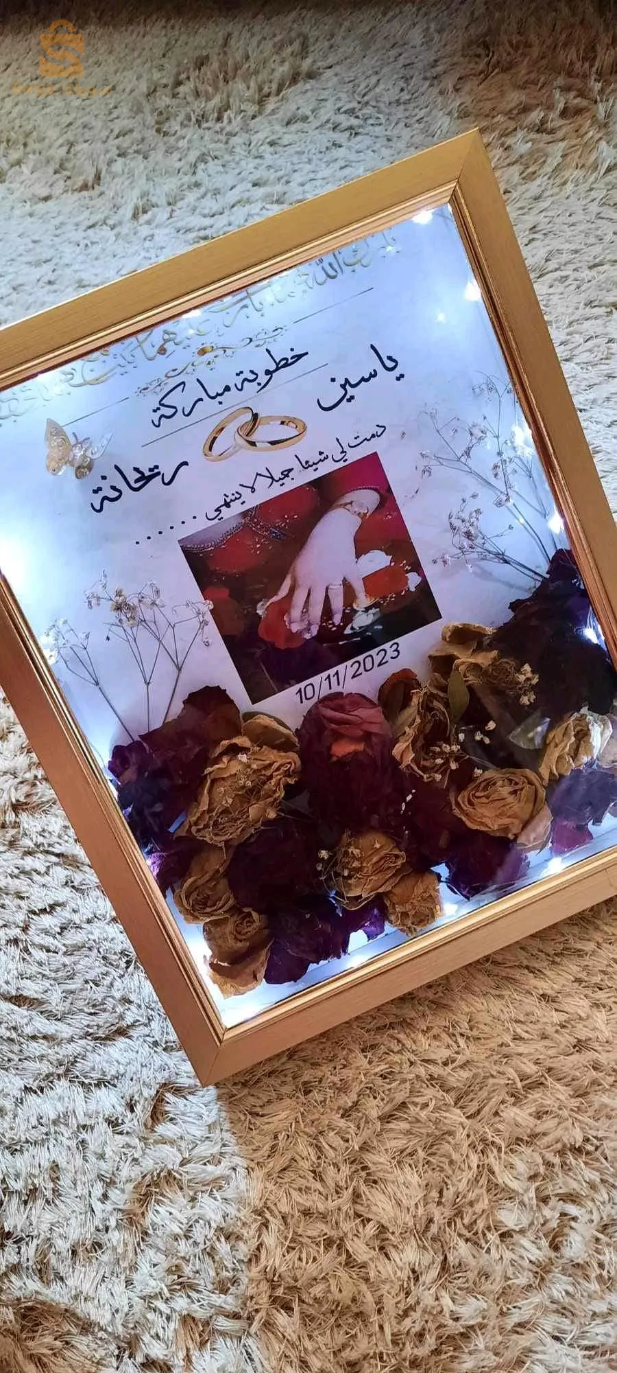 الحفاظ على الورد بالريزين 🌸❤️️