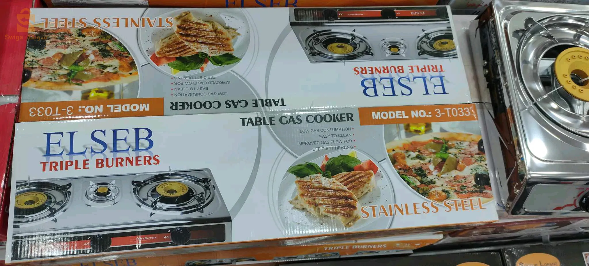 Rechaud 3 feux ELSEB