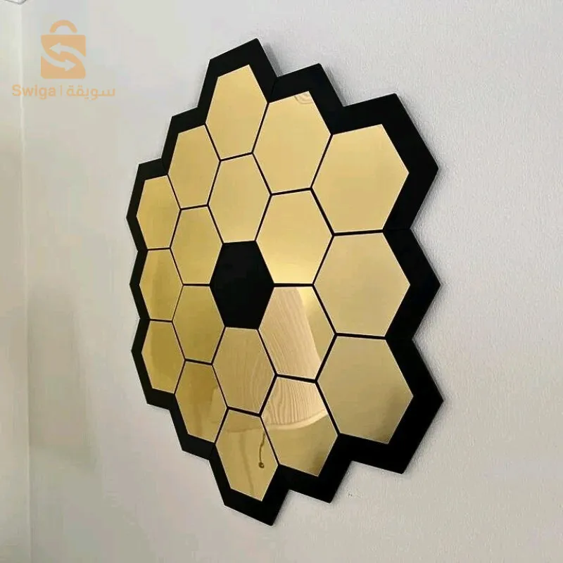 Décoration murale miroir Abeille Miroir Acrylic 40 Cm / 45