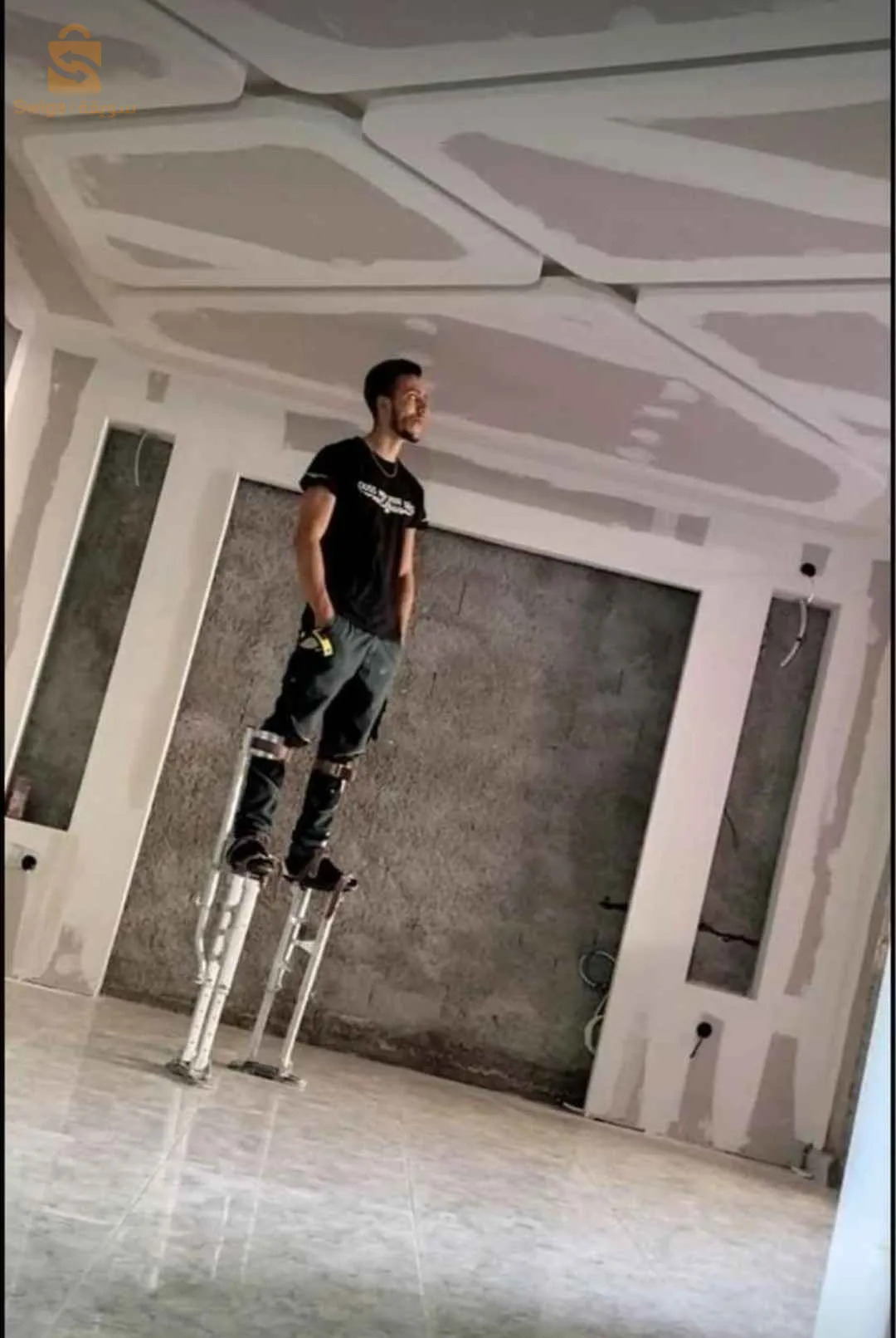أرجل لبلاكو بلاتر قابلة للتعديل من60 الى 100سم$🤍🤍