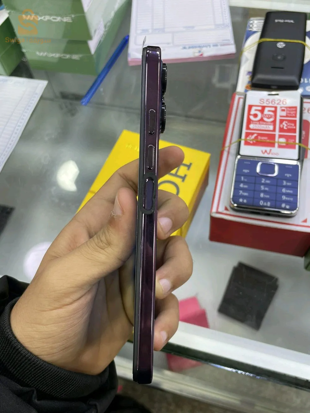 Smartphone M-horse hot30 playTéléphone M-horse hot 30 Camera ????5 MP front + 8 MP rear 3 GB ram 64 GB rom Face id Side fingerprintUsb tybe-c 5000 mah17300دج0665955230فب👉viber watts