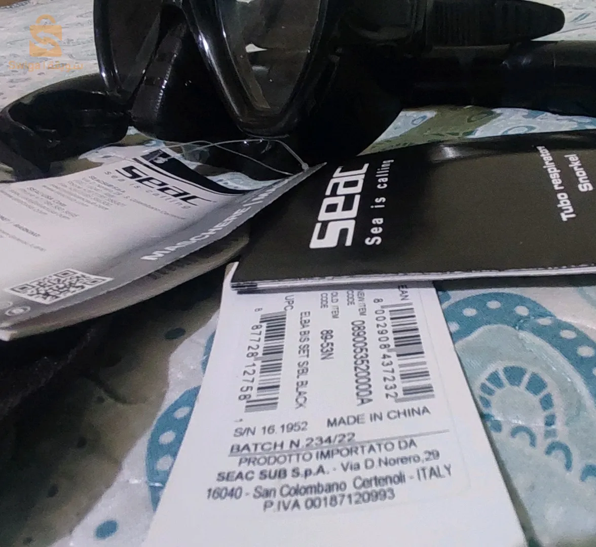 Palmes et Masque SEAC Speed (Made In Italy)16 000 DA Négociable