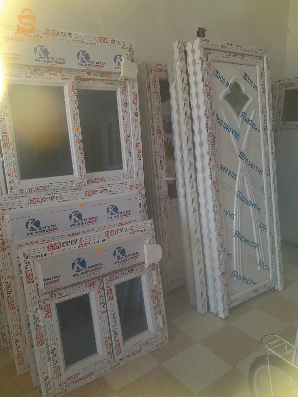 أبواب حمامات ونواف pvc بأسعار جديدة  وجودة عالية  
وأبواب خشب غرف  وصالات و  مطابخ و غيرها 
ولاصحاب المشاريع والكميات الكبيرة اسعار خاصة ومغرية 
ابني دارك يا زوالي.  0555979088
0771242303
فوكة تيبازة  طريق قليلة كيما سوق السيارات غزة