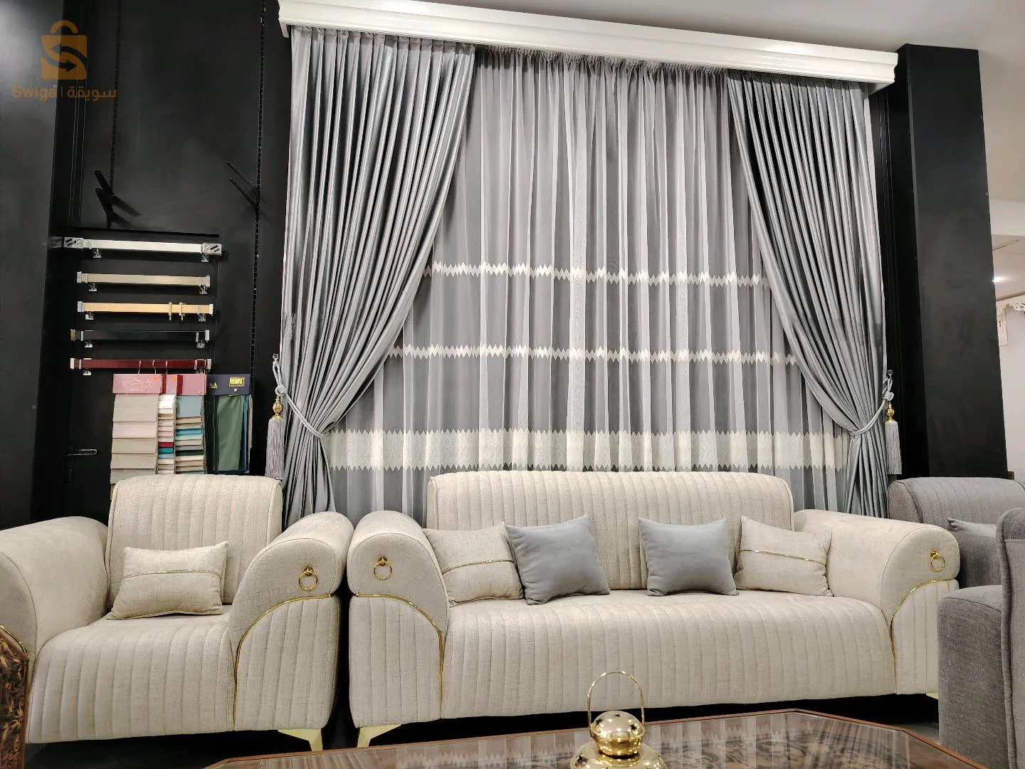 محل مفروشات على المقاس