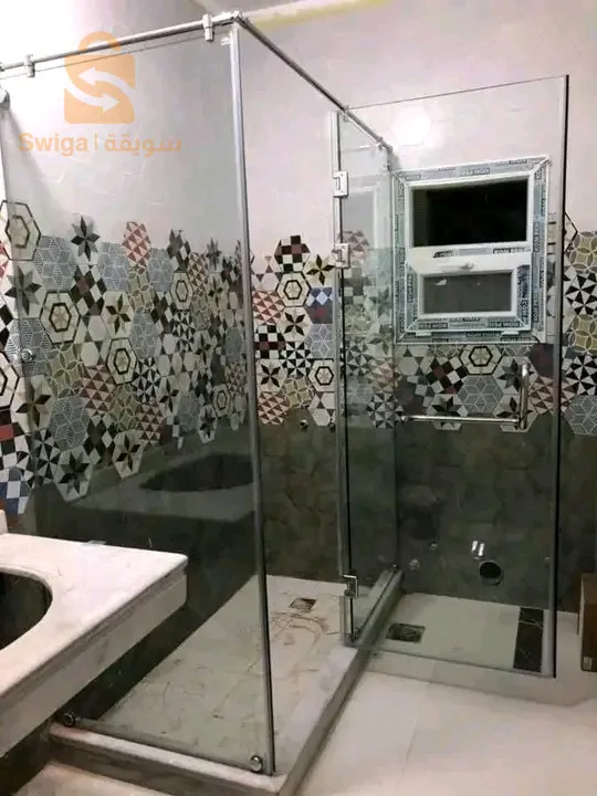 تركيب زجاج المحلات والحمامات