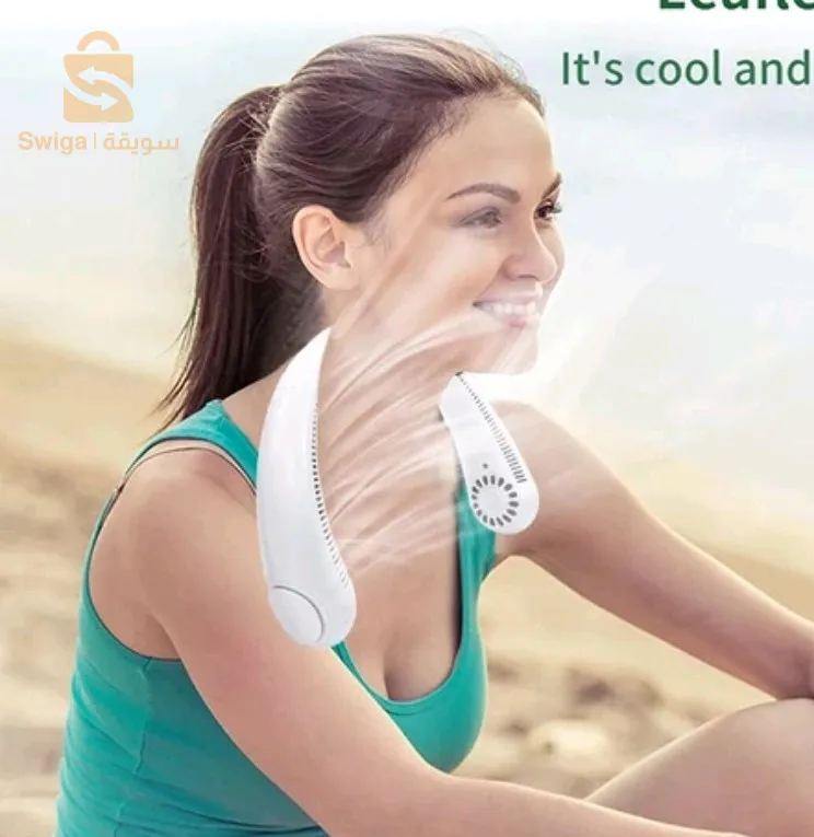 مروحة تبريد الرقبة 360درجة