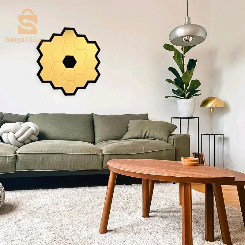 Décoration murale miroir Abeille Miroir Acrylic 40 Cm / 45