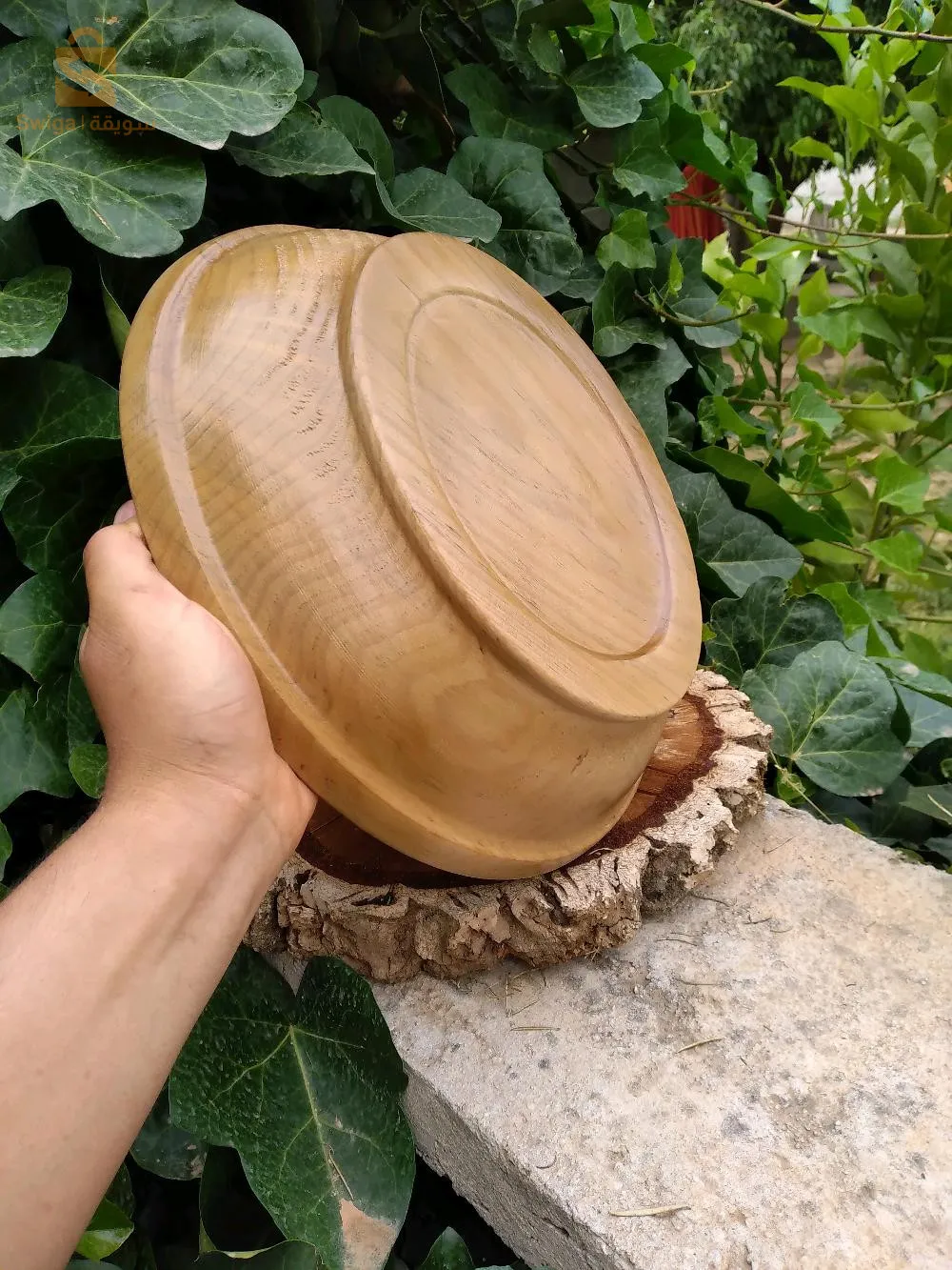 Wooden plate