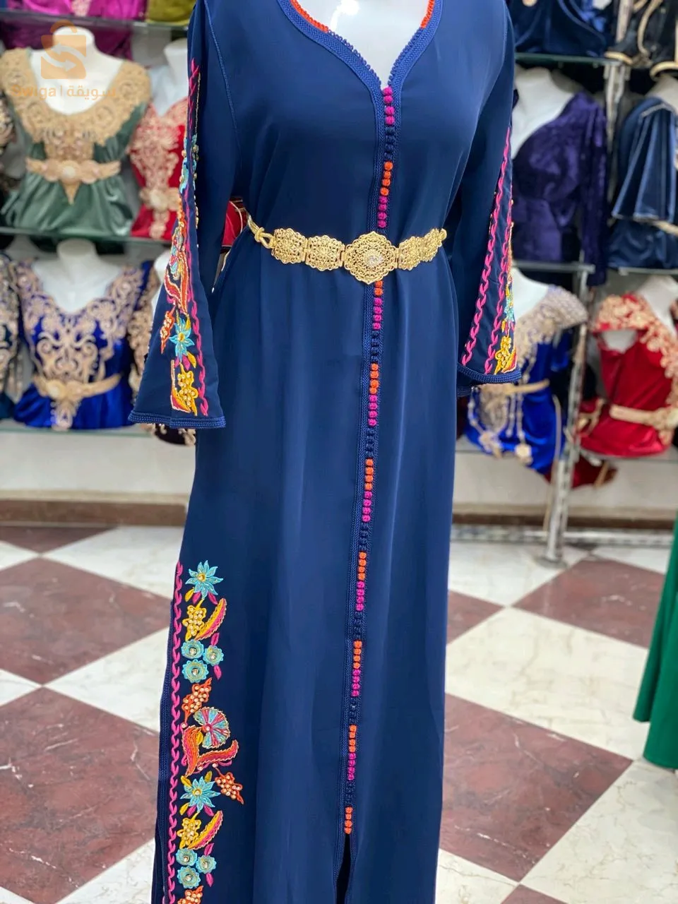 قفطان معمر بليد قماش نوعية  اولى