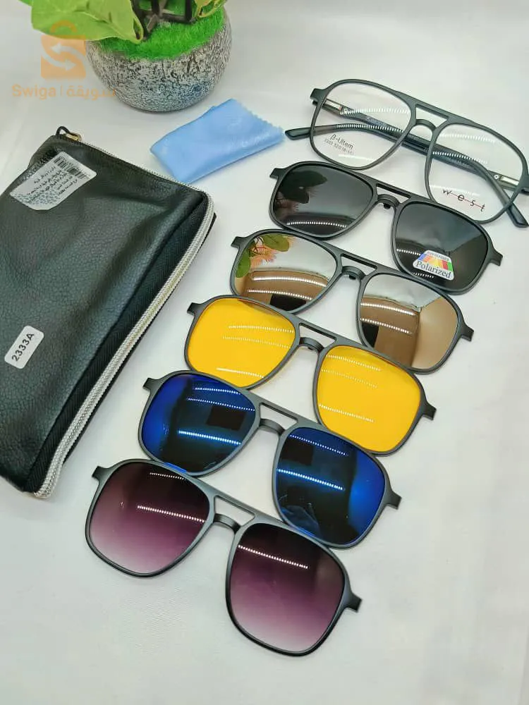 نظارات ابليك مطاطية المادة TR90
