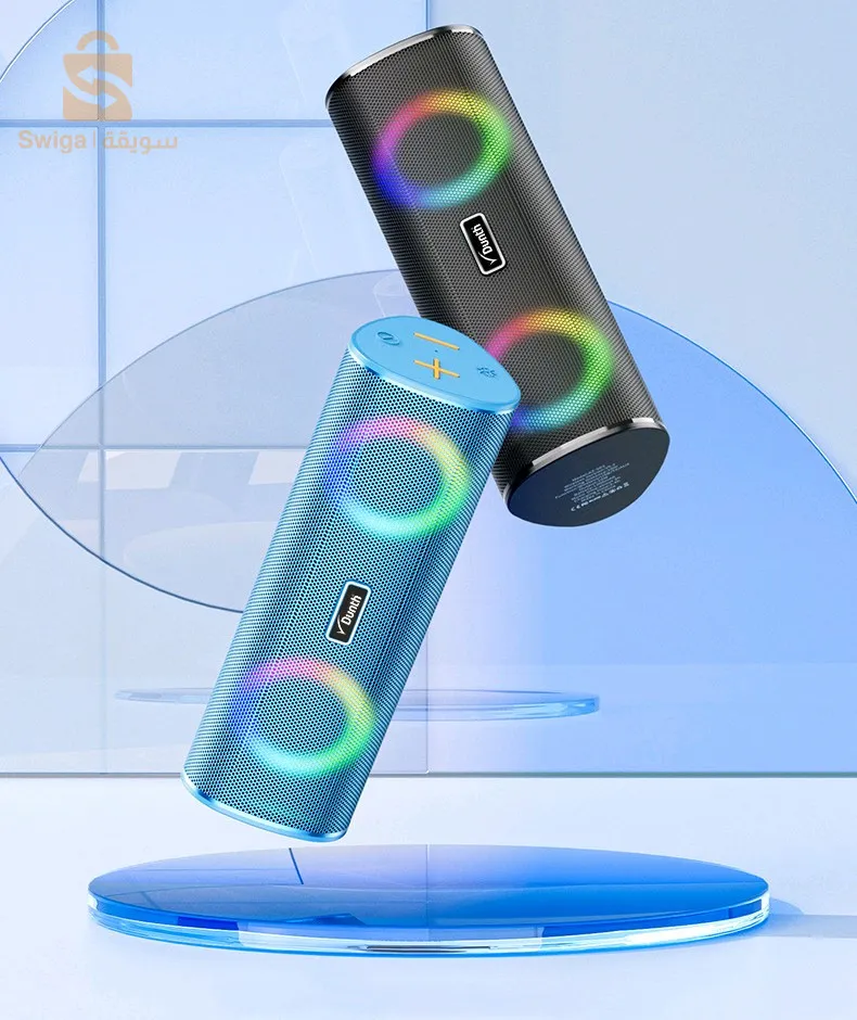 مضخم صوت لاسلكي مع بطارية قابلة للشحن 1200 مللي أمبير، 1500 واط DUNTH DU-SP076$👍