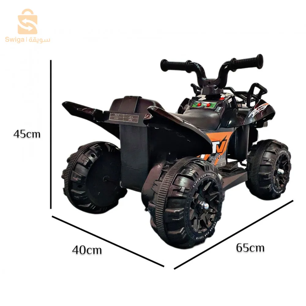 ATV Quad électrique moteur rechargeablepour enfants 2 à 5 ans - دراجة كهربائية رباعية الدفع للأطفال$👍