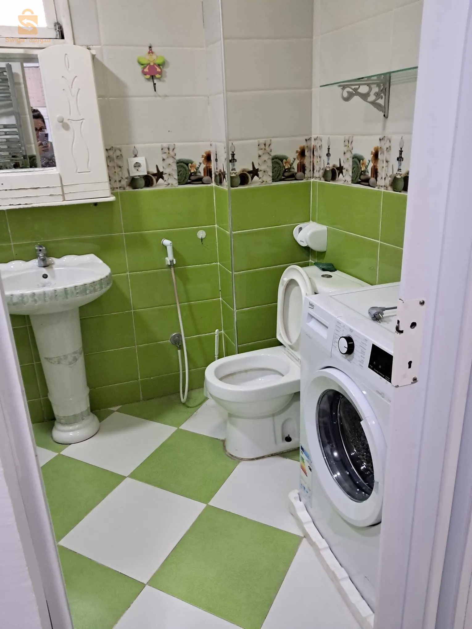 طابق فيلا ف2 للكراء باليلة للعائلات فقط درارية