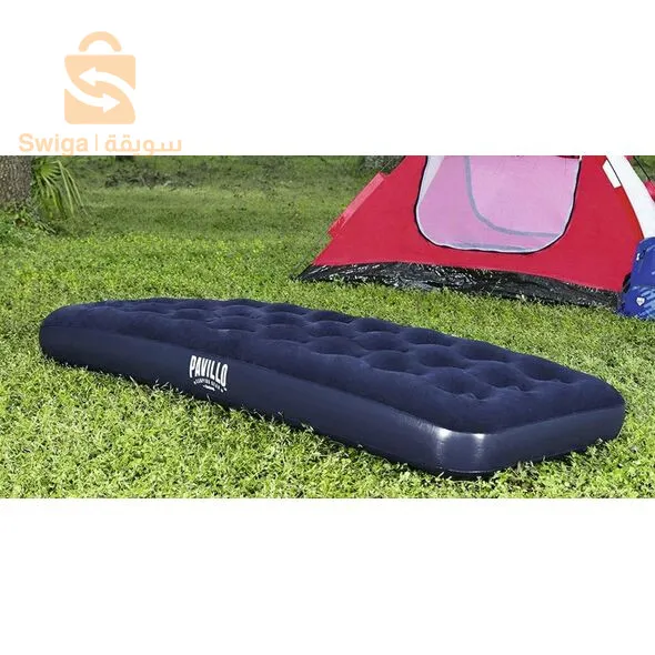 بيست واي بافيلو 67223 مرتبة قابلة للنفخ للتخييم مع وسادة مدمجة ومضخة هواء 185 × 76 × 28 سم