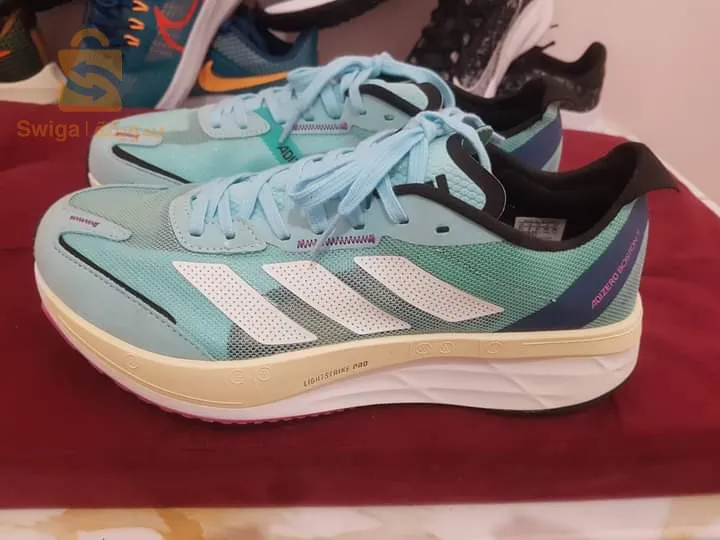 #Disponible_0558459644
Chaussure #Adidas_adizero_Boston_11
#kaba_original
Couleur : 🟢Vert 
Pointure:42=(26.5) 
#adidas #adidasOriginals #adidasshoes