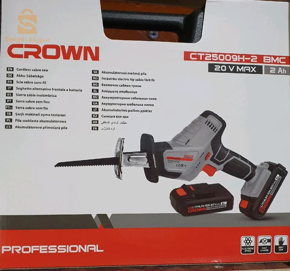 CT25009H Crown  Scie Sabre 20V