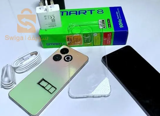 Infinix Smart 8 smartphone from Hong Kong