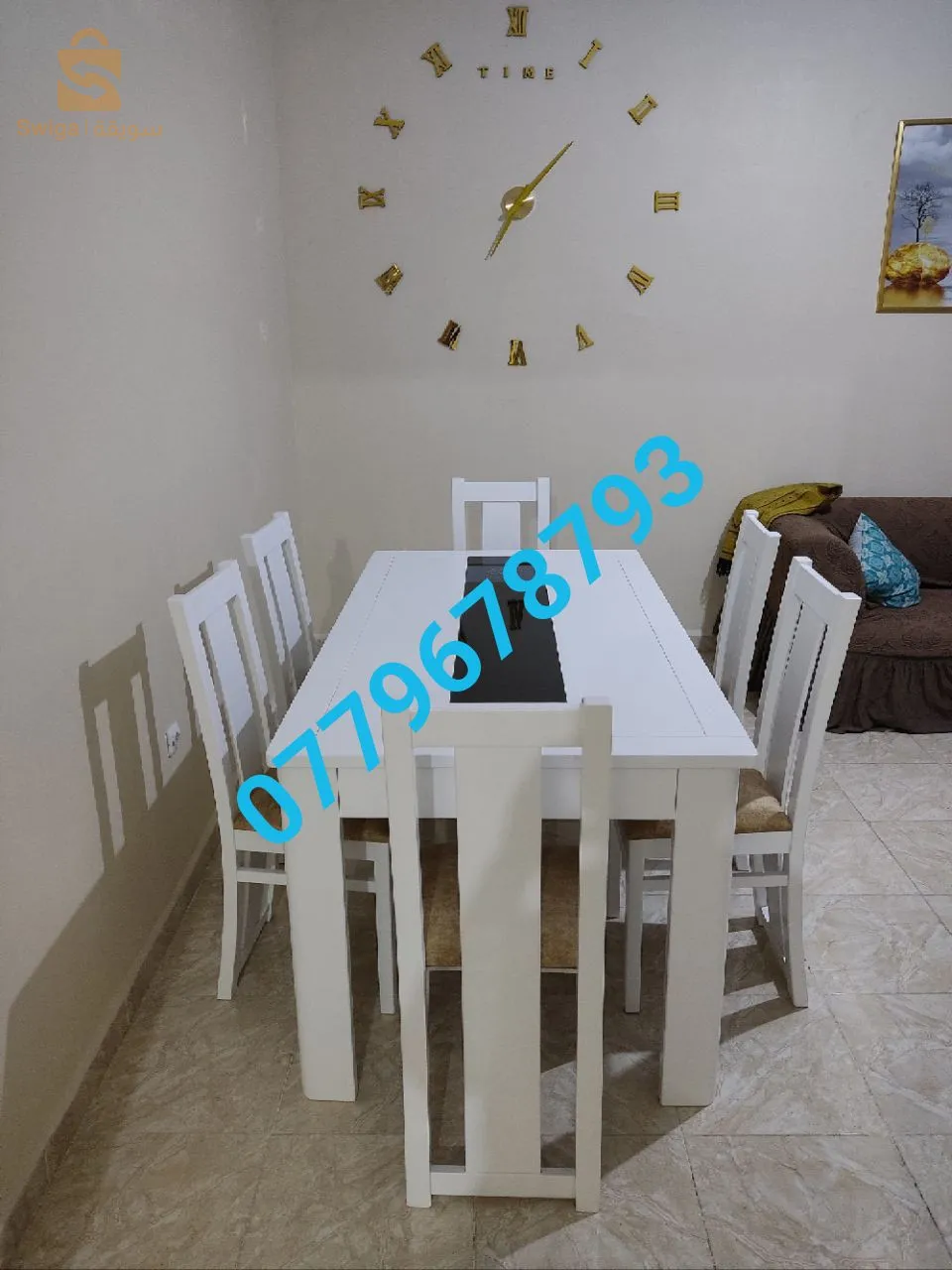 Table salle à manger 6 chaises être produit local En bois hêtre  🤩🤩